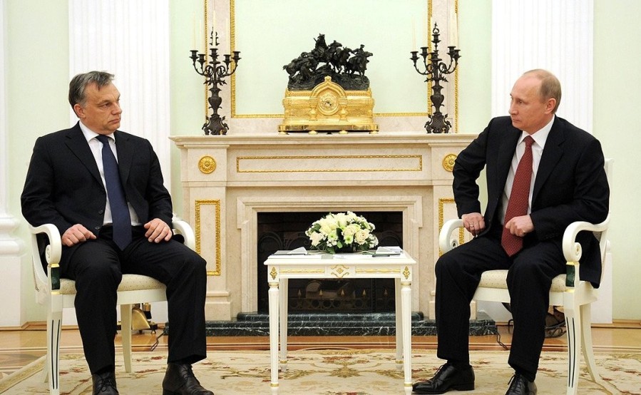 Vladimir Putin and Viktor Orban discussed the prospects of Russian-Hungarian cooperation in trade, economic, energy, financial, cultural and humanitarian spheres/Source: https://commons.wikimedia.org/wiki/File:Vladimir_Putin_and_Viktor_Orban_%282013-01-31%29_03.jpg
